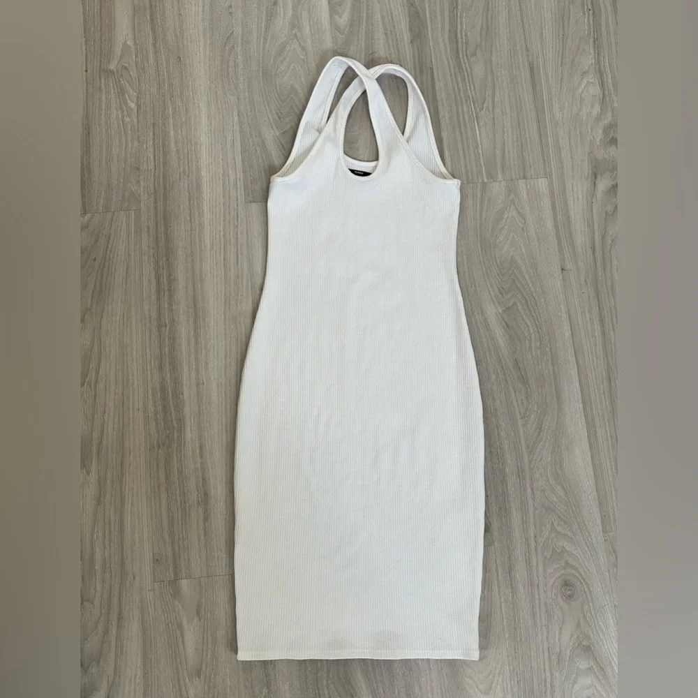 VICI Chic & Sleek White Midi Dress by VICI Sz M - Picture 5 of 6